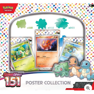 Pokemon Trading Card Game: Scarlet & Violet 3.5: 151 Poster Collection