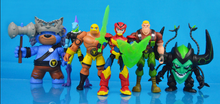 Load image into Gallery viewer, Power Players Axel Sarge Masko Madcap Galileo And Bearbarian Action Figure