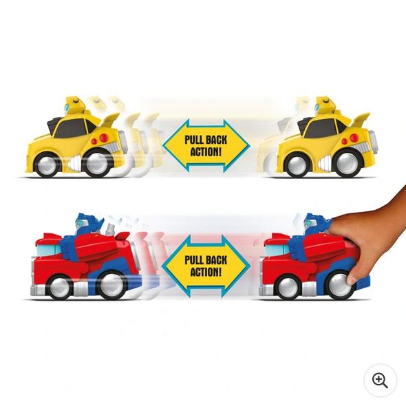 Transformers Rescue Bots Academy Pull Back Vehicles 3 Pack