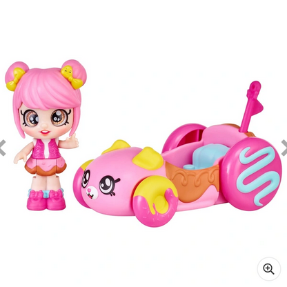 Kindi Kids Minis Donatina's Car And Doll