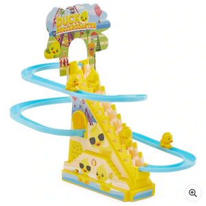 Toymania Duck Rollercoaster Interactive Toy with Lights and Sounds