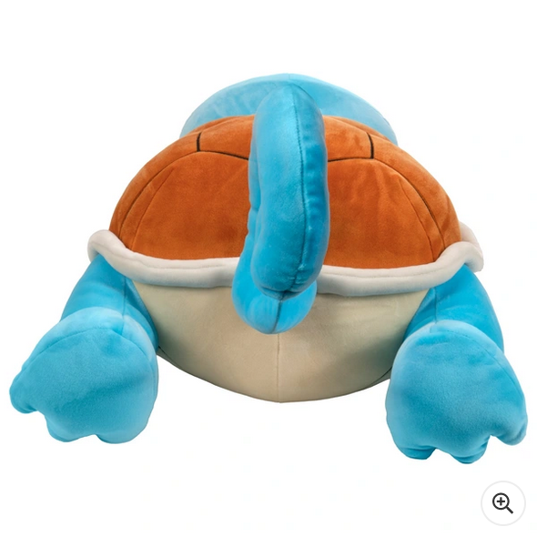 Pokemon 45cm Plush Sleeping Squirtle Soft Toy