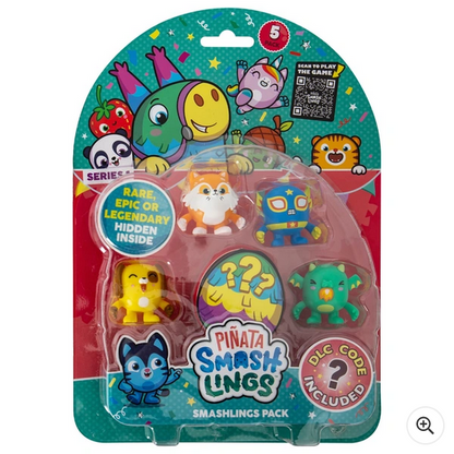 Piñata Smashlings Figure 5 Pack Various Styles