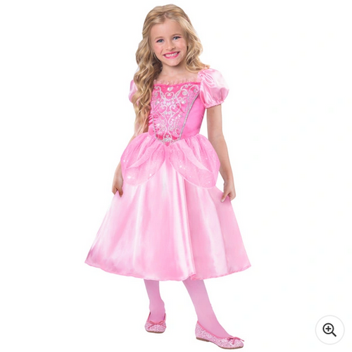 Princess Dress Up Pink Girls Costume 3 To 5 Years