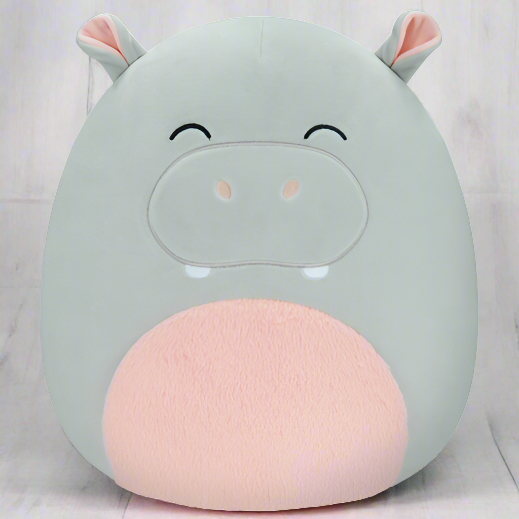 30 cm Harrison Grey Hippo Soft Plush