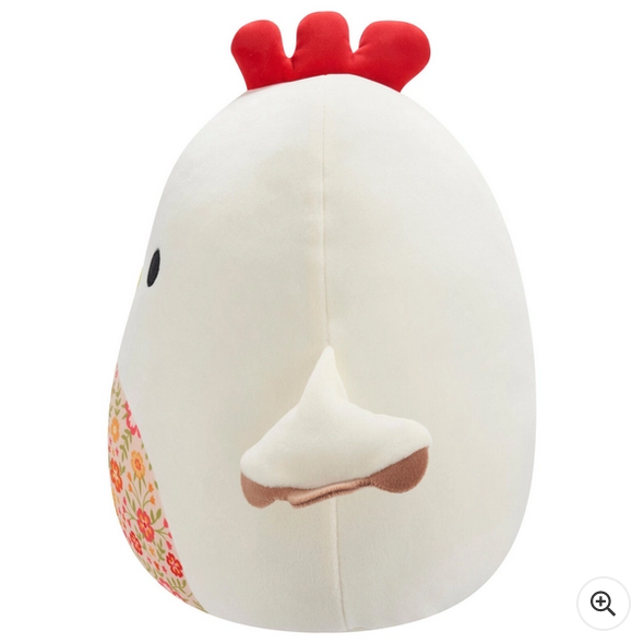 30cm Todd the Floral Rooster Soft Toy