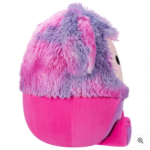 30cm Woxie the Magenta Bigfoot Soft Toy