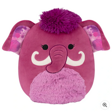 Load image into Gallery viewer, 30cm Magdalena the Magenta Woolly Mammoth Soft Toy