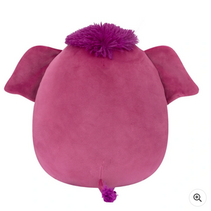 30cm Magdalena the Magenta Woolly Mammoth Soft Toy