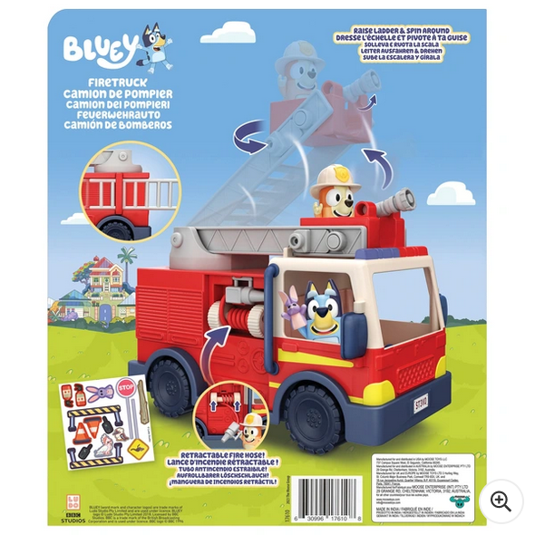 Bluey Firetruck Vehicle