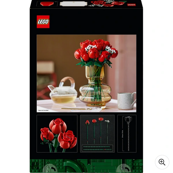 Bouquet of Roses LEGO Icons 10328  Flowers Set for Adults