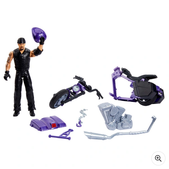 WWE Wrekkin' Boneyard Slamcycle and Undertaker Action Figure