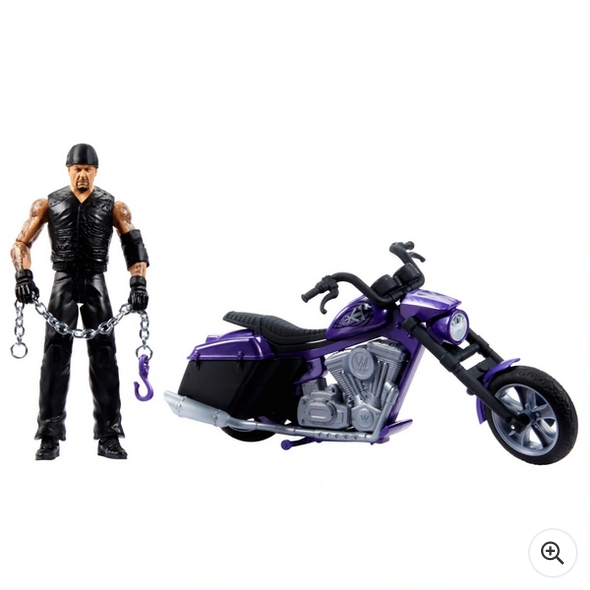 WWE Wrekkin' Boneyard Slamcycle and Undertaker Action Figure