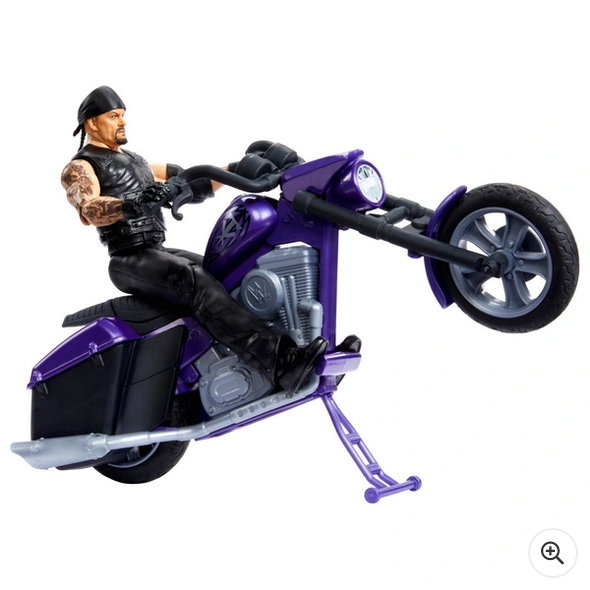 WWE Wrekkin' Boneyard Slamcycle and Undertaker Action Figure