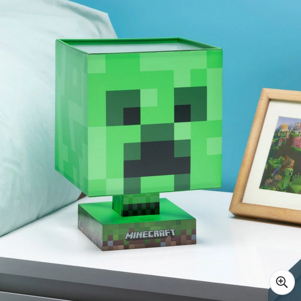 Minecraft Creeper Icon Lamp