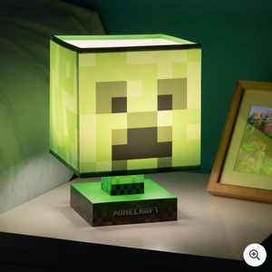 Minecraft Creeper Icon Lamp