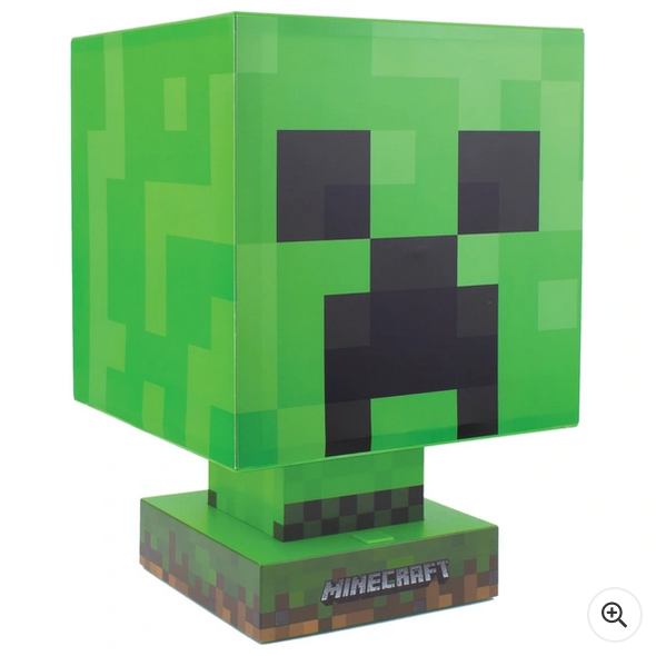 Minecraft Creeper Icon Lamp