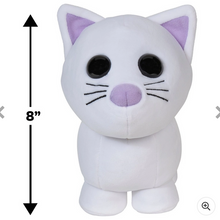 Load image into Gallery viewer, Adopt Me! Collector Plush Snow Cat Series 2 Fun Collectible Soft Toy