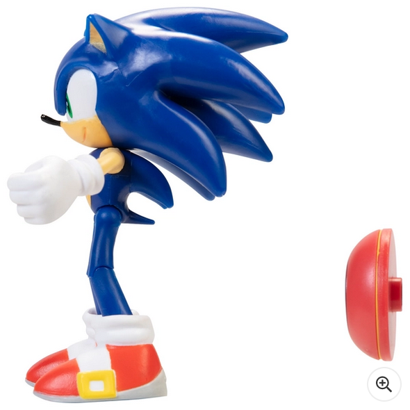 Sonic The Hedgehog 10cm Modern Sonic with Star Spring