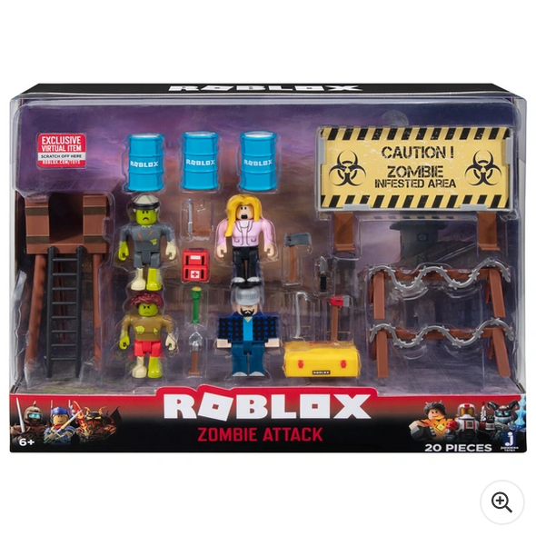 Roblox - Zombie Attack Playset 20 Pieces