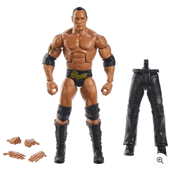 WWE WrestleMania Elite The Rock Action Figure