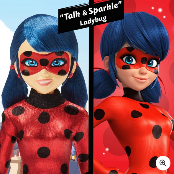 Miraculous Ladybug Talk & Sparkle Fashion Doll