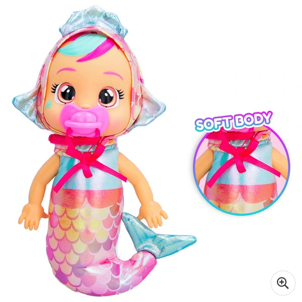 Cry Babies Doll Tiny Cuddles Mermaid Melody