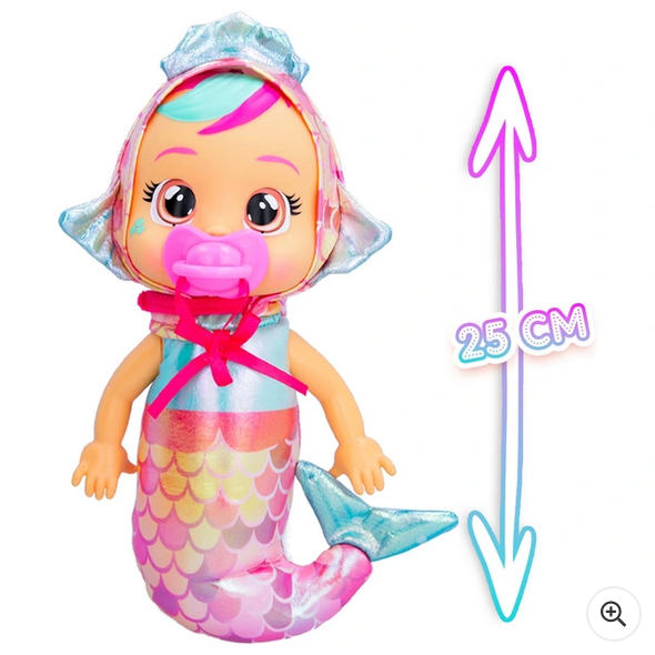 Cry Babies Doll Tiny Cuddles Mermaid Melody