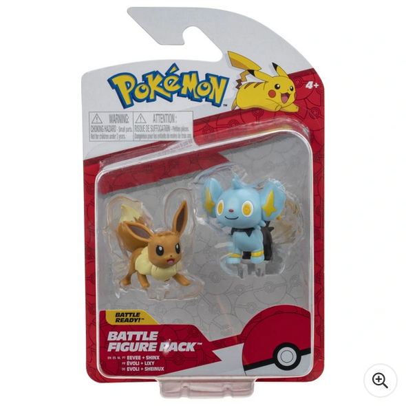 Pokémon Battle Figure Pack -Shinx & Eevee