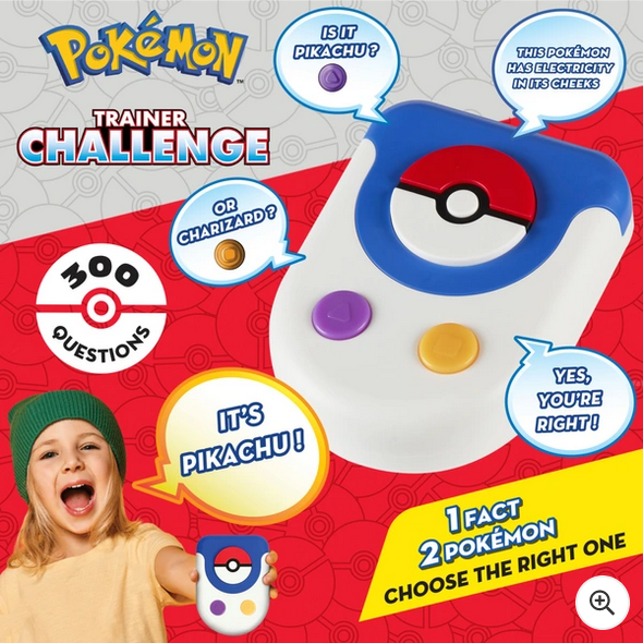 Pokémon Trainer Challenge Game