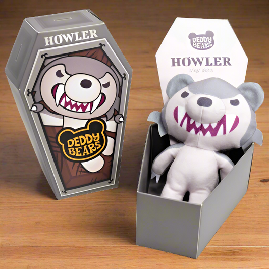 Deddy Bear 13cm Coffin - Howler Soft Plush