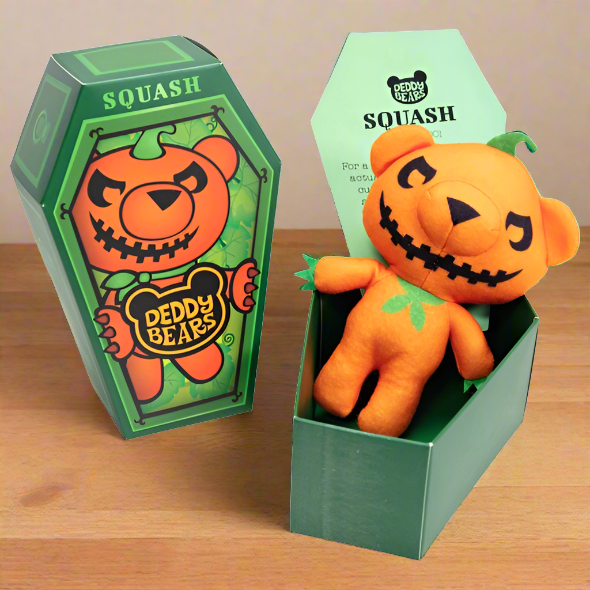 Deddy Bear 13cm Coffin Squash Plush