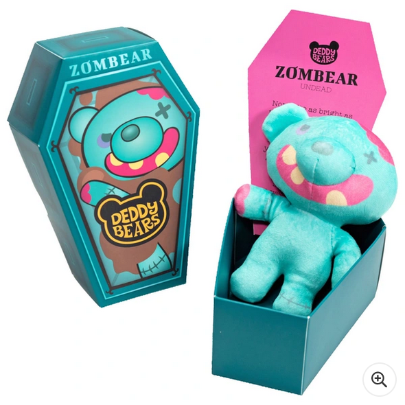 Deddy Bear 13cm Coffin Zombear Plush