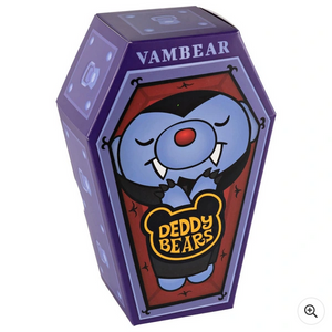 Deddy Bear 13cm Coffin - Vambear Soft Plush