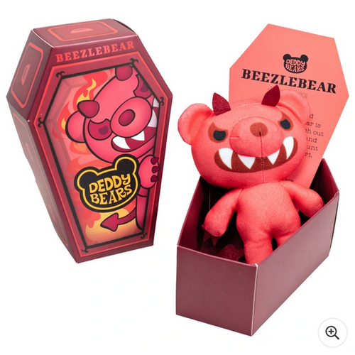 Deddy Bear 13cm Coffin Beezlebear Plush