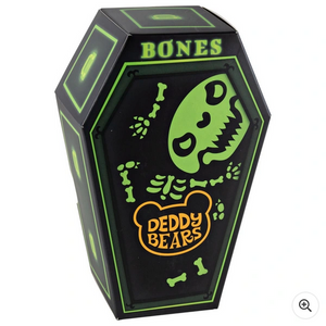 Deddy Bear 13cm Coffin Bones Plush