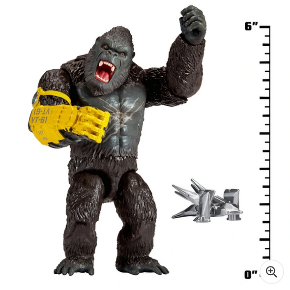 Monsterverse Godzilla x Kong: The New Empire 15cm Kong with B.E.A.S.T. Glove Figure