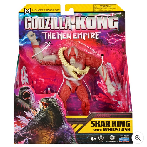 Monsterverse Godzilla x Kong: The New Empire 15cm Skar King with Whiplash