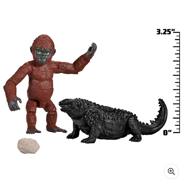 Monsterverse Godzilla x Kong: The New Empire 8cm Suki with Titanus Doug Figures