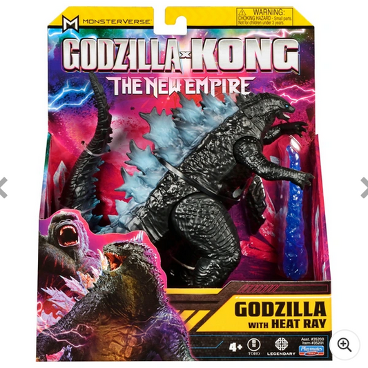 Monsterverse Godzilla x Kong: The New Empire 15cm Godzilla with Heat Ray Figure