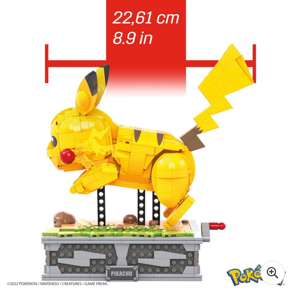 Mega Pokémon Motion Pikachu Building Set