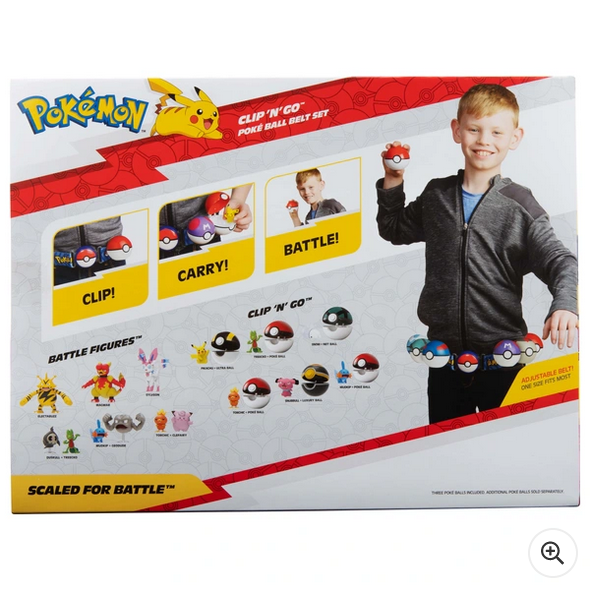 Pokémon Clip ‘N’ Go Belt Set