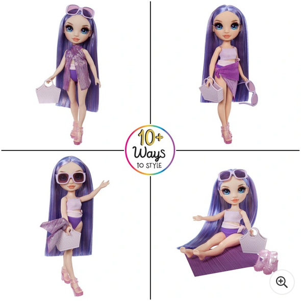 Rainbow High Swim & Style Violet Fashion Doll