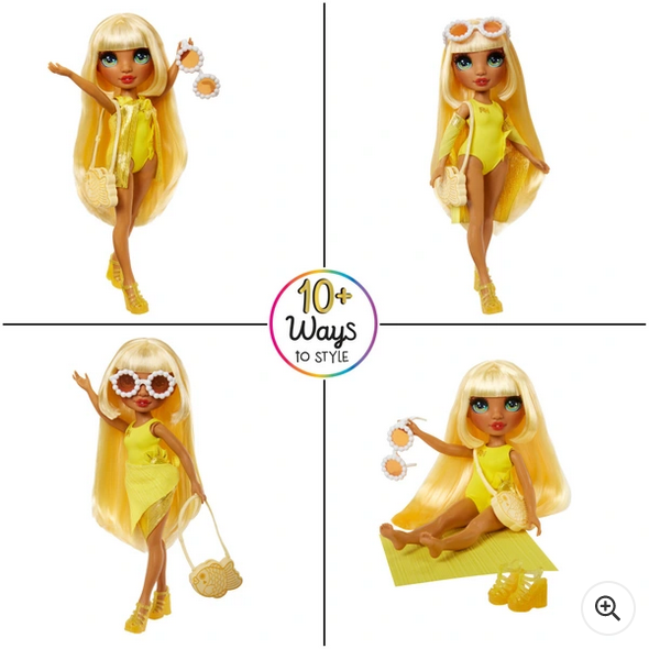 Rainbow High Swim & Style Sunny Fashion Doll