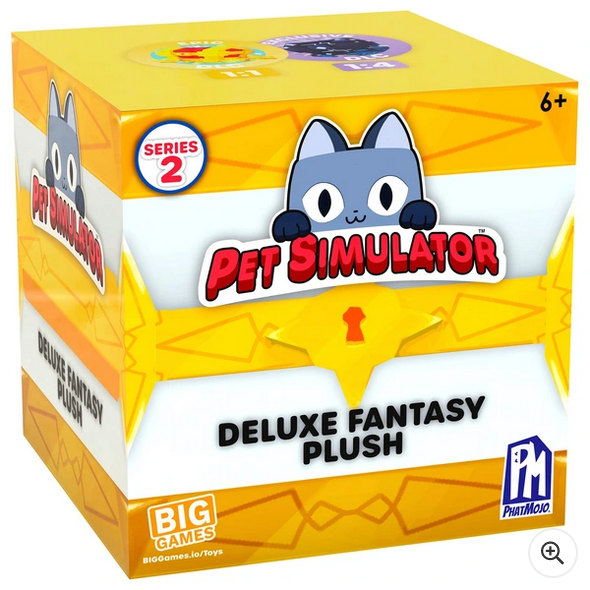 Pet Simulator Series 2 20cm Deluxe Fantasy Plush Blind Box