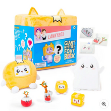 Load image into Gallery viewer, Lankybox Giant Surprise Foxy Box Plush Toy Set