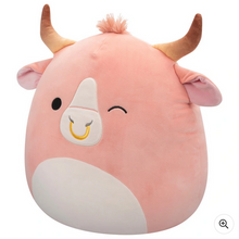 Load image into Gallery viewer, 40cm Howland the Peach Brahma Bull Soft Plush