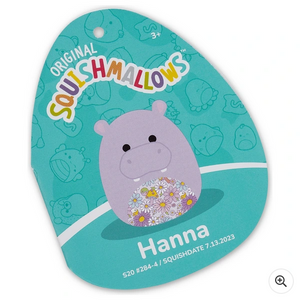 Squishmallows 50cm Hanna the Purple Hippo Soft Plush