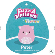Load image into Gallery viewer, Squishmallows 50cm Fuzz-A-Mallows Peter the Pink Pig Soft Plush