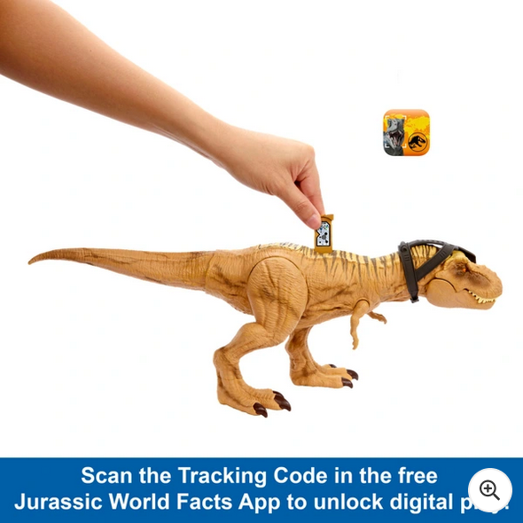 Jurassic World Hunt N' Chomp Tyrannosaurus Rex Dinosaur Toy Figure with Sound